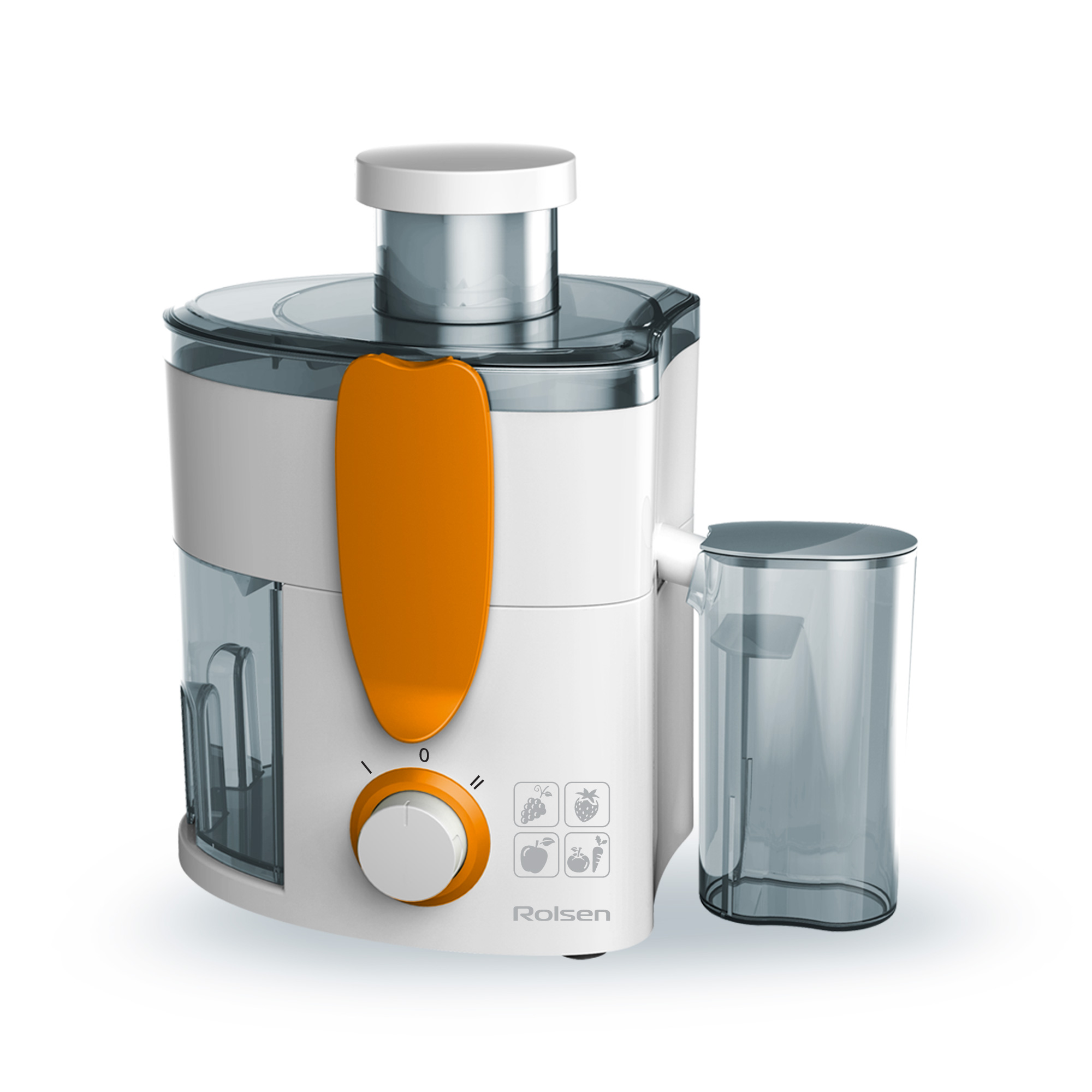 Соковыжималка ROLSEN RCJ-2505																		 — описание, фото, цены в интернет-магазине PT Stores