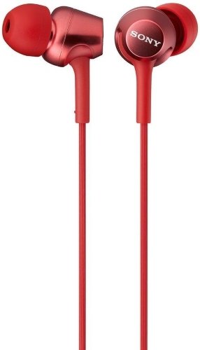 Наушники SONY MDR-EX250AP красный																		 — описание, фото, цены в интернет-магазине PT Stores