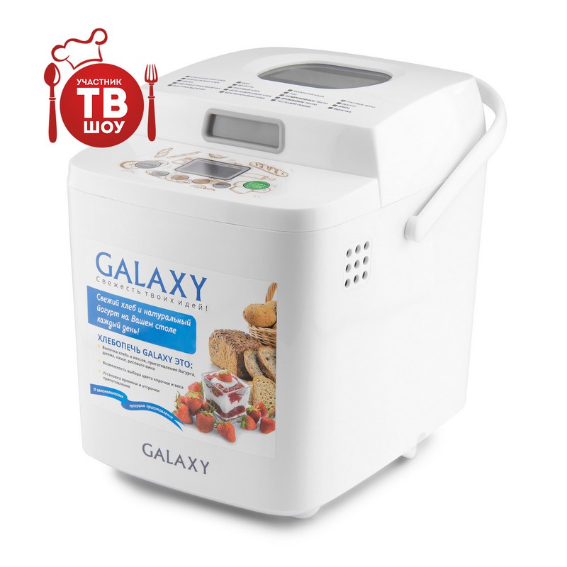 Хлебопечь GALAXY GL 2701																		 — описание, фото, цены в интернет-магазине PT Stores
