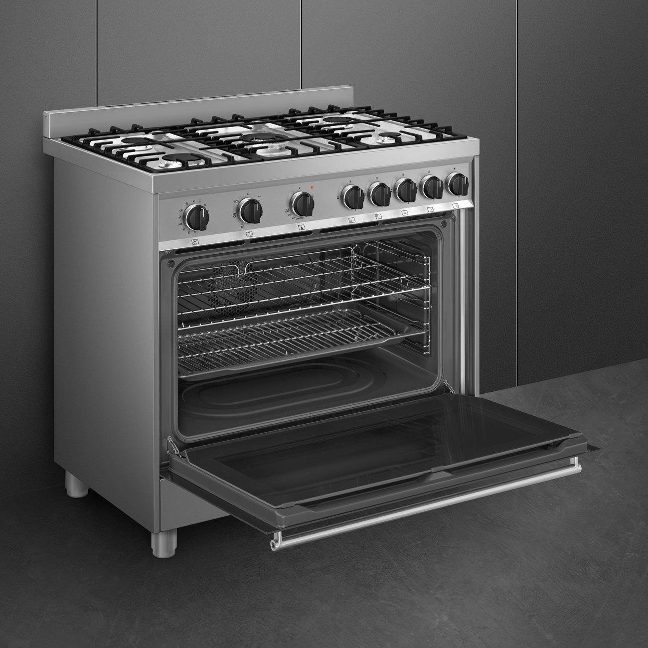 Купить Комбинированная плита Smeg B901GMXI9 — Фото 4