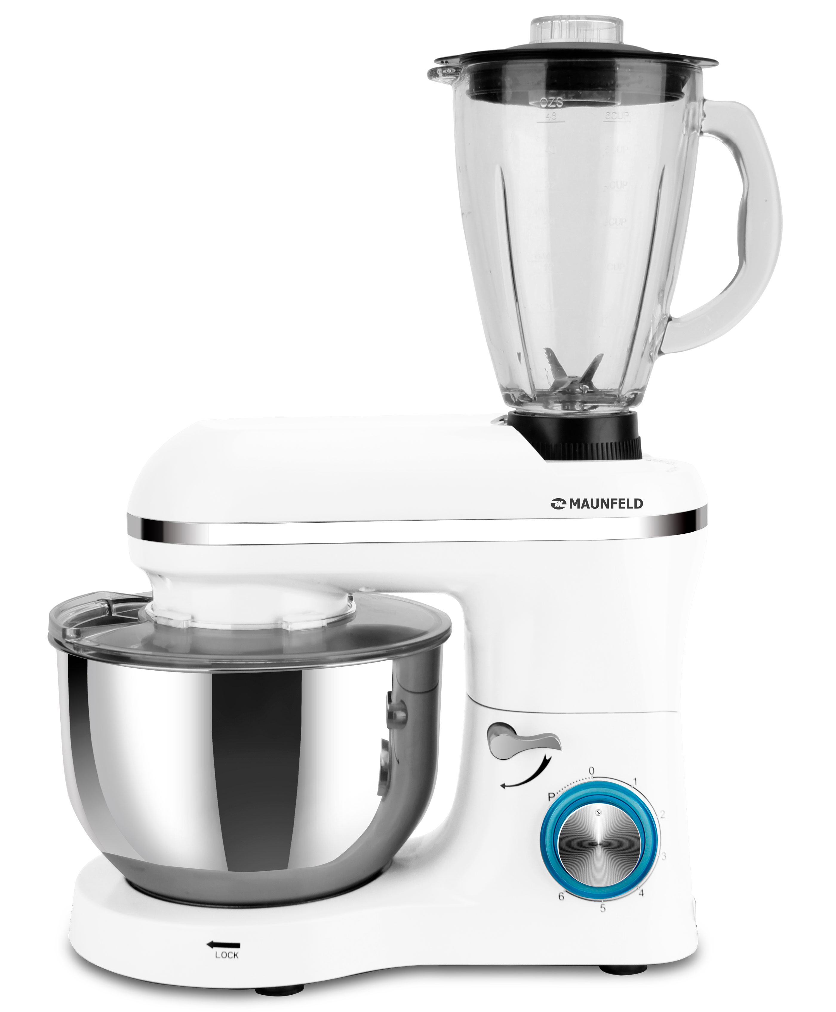 Кухонный комбайн MAUNFELD MF-435WH PRO																		 — описание, фото, цены в интернет-магазине PT Stores