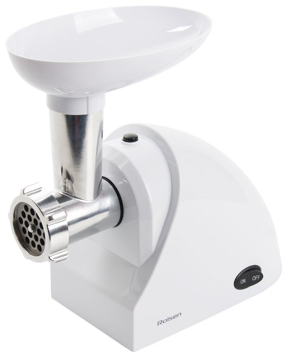 Мясорубка ROLSEN MG-1230P (white)																		 — описание, фото, цены в интернет-магазине PT Stores