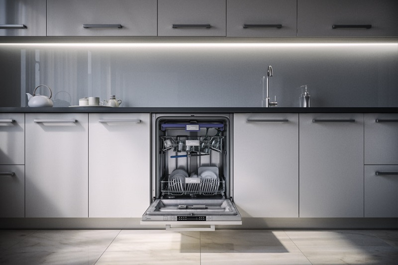 Купить Встраиваемая посудомоечная машина Midea MID60S900 — Фото 5