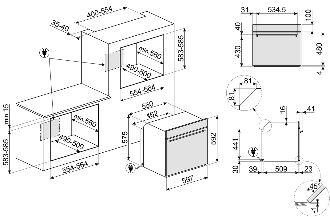 Купить Электрический духовой шкаф Smeg SO6302M2X — Фото 9