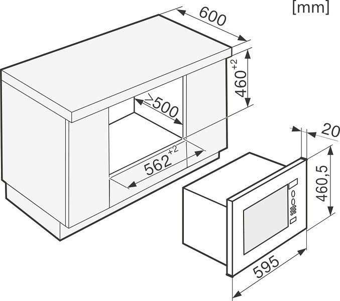 Купить Встраиваемая СВЧ печь MIELE M6040SC EDST/CLST сталь CleanSteel — Фото 4