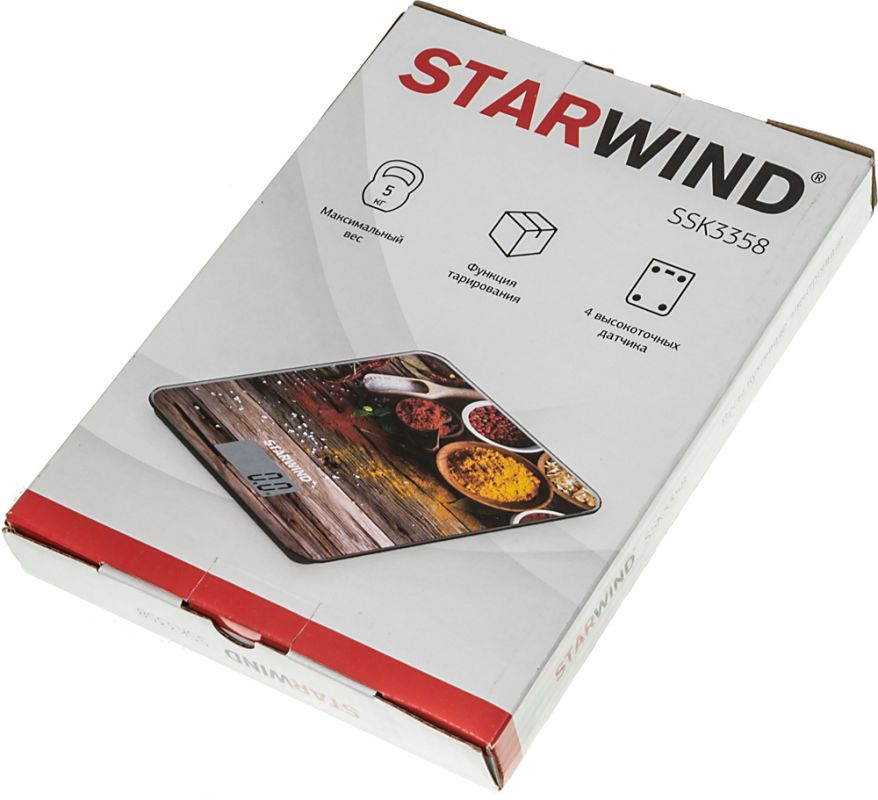 Купить Кухонные весы Starwind SSK3358 — Фото 5