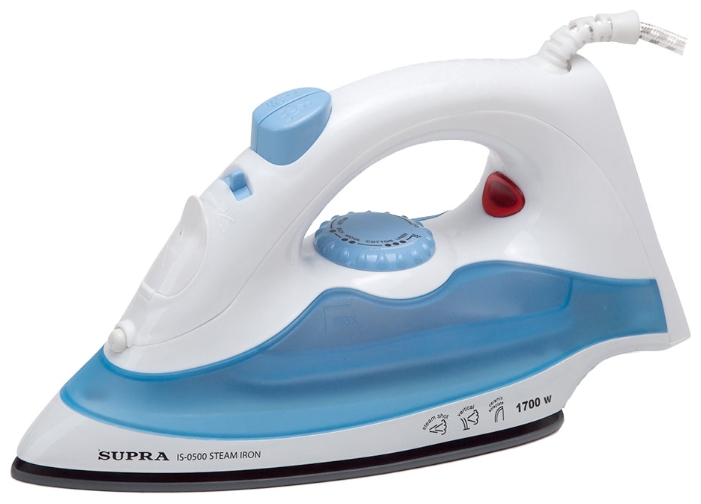 Утюг SUPRA IS-0500 blue/white																		 — описание, фото, цены в интернет-магазине PT Stores