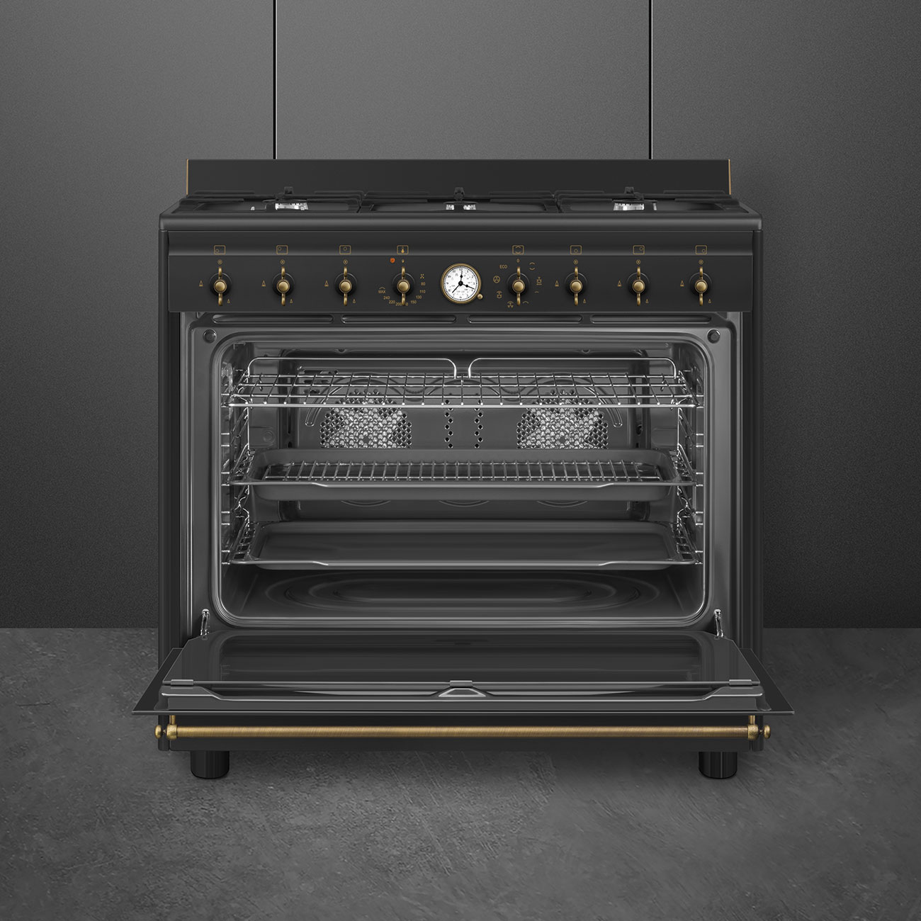 Купить Комбинированная плита Smeg CO96GMA9 — Фото 3