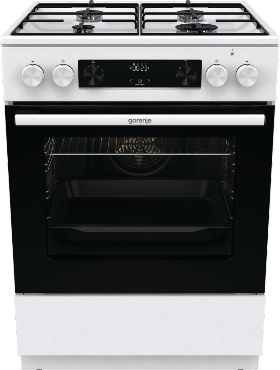 Комбинированная плита Gorenje GKS6C70WJ																		 — описание, фото, цены в интернет-магазине PT Stores