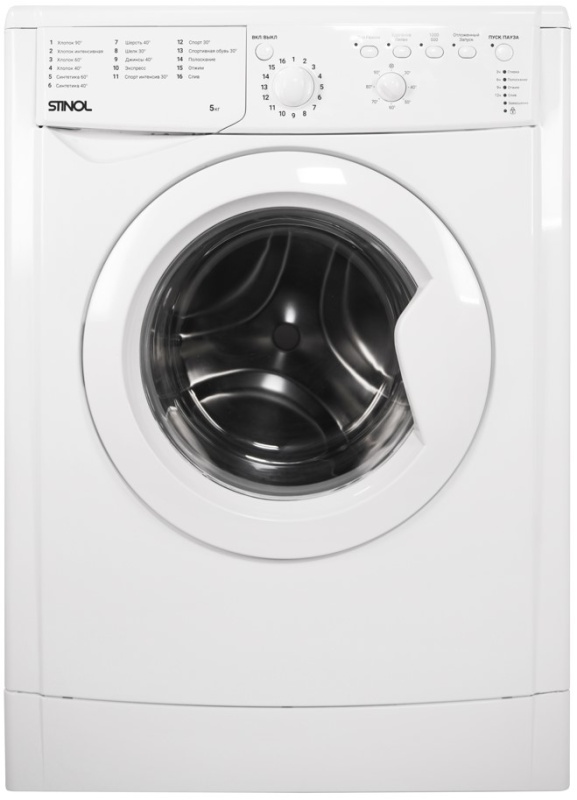 Стиральная машина STINOL WSTS 510 B																		 — описание, фото, цены в интернет-магазине PT Stores