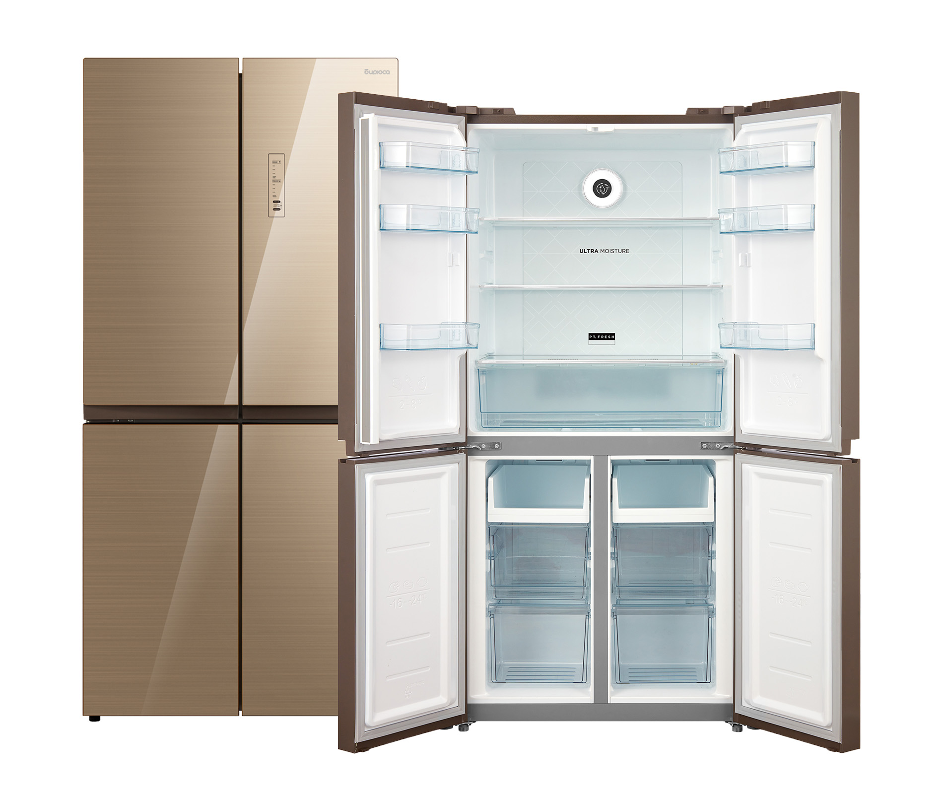Холодильник БИРЮСА CD 466 GG																		 — описание, фото, цены в интернет-магазине PT Stores