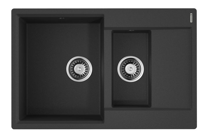 Мойка OMOIKIRI Daisen 78-2-BL Artgranit/черный																		 — описание, фото, цены в интернет-магазине PT Stores
