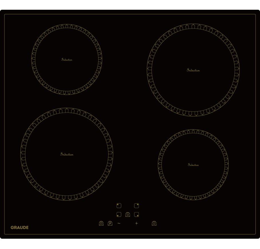 Индукционная варочная панель GRAUDE IK 60.1 KS																		 — описание, фото, цены в интернет-магазине PT Stores