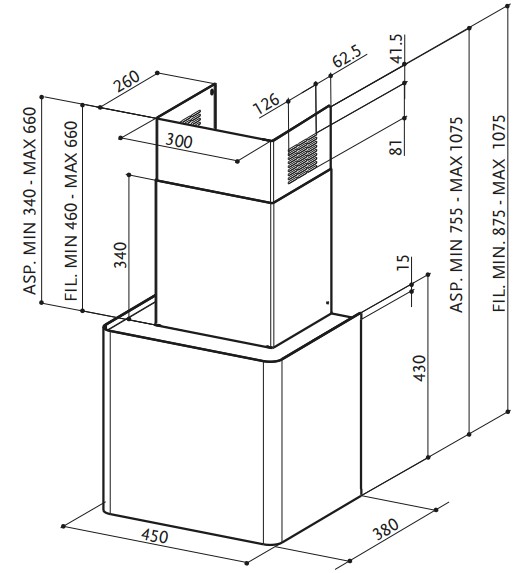 Купить Купольная вытяжка FABER LITHOS EG6 BK LED A45 — Фото 3