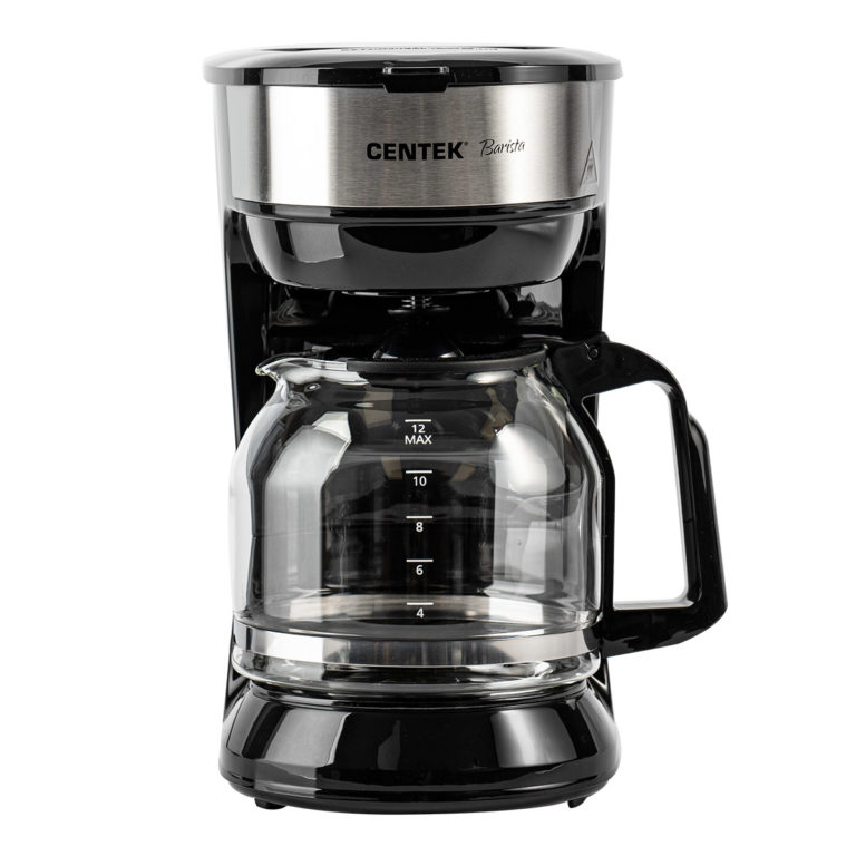Кофеварка CENTEK CT-1147  steel																		 — описание, фото, цены в интернет-магазине PT Stores