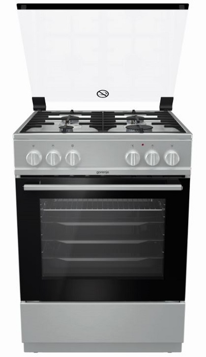 Комбинированная плита Gorenje K 6121 XF																		 — описание, фото, цены в интернет-магазине PT Stores
