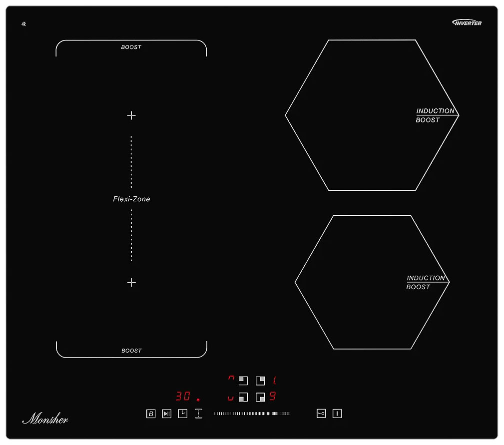 Электрическая варочная панель Monsher MHI 6016																		 — описание, фото, цены в интернет-магазине PT Stores
