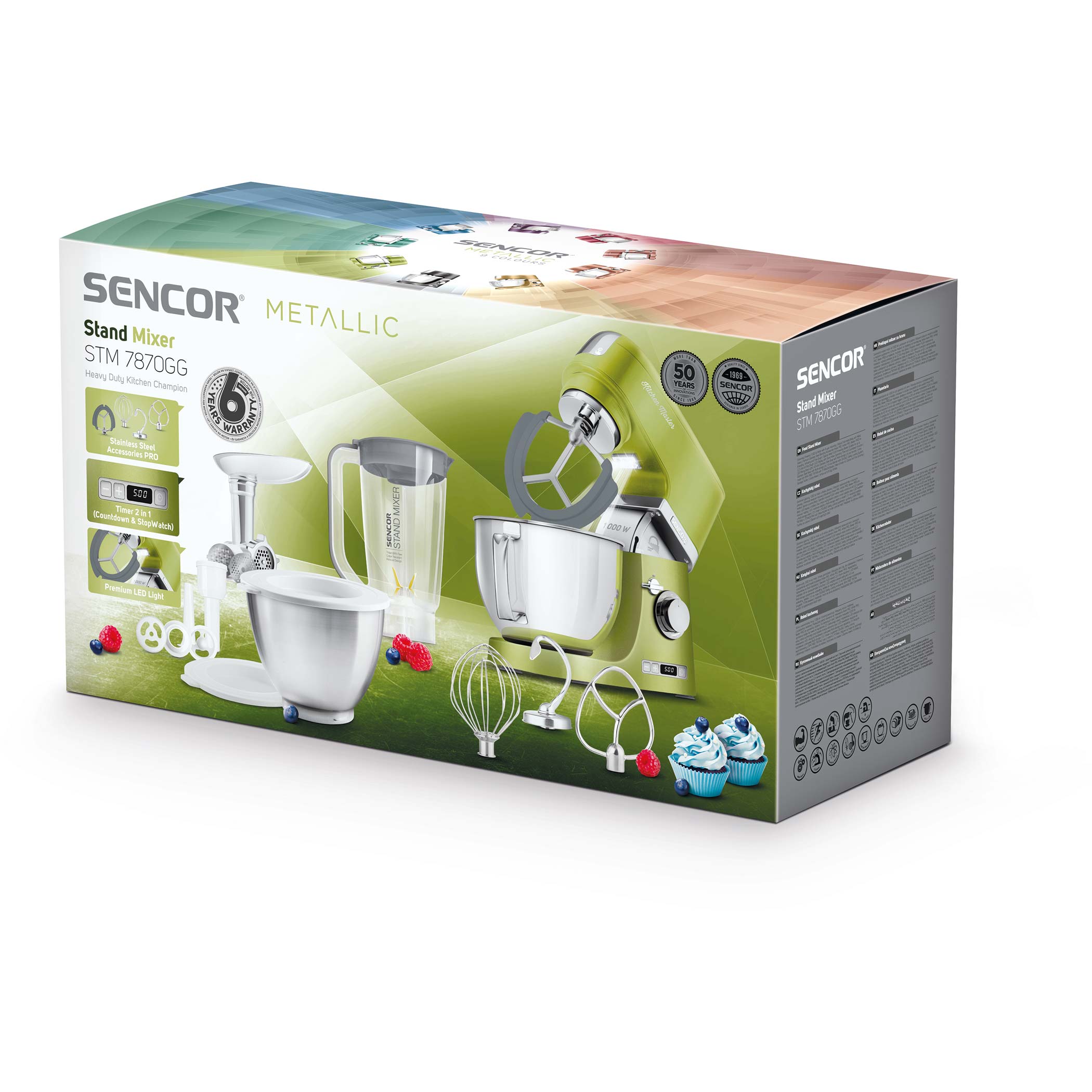 Купить Кухонный комбайн Sencor STM 7870GG — Фото 22