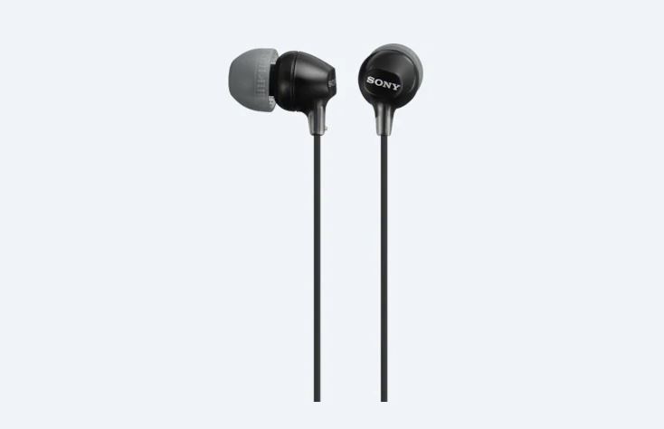 Наушники SONY MDR-EX15LP черный																		 — описание, фото, цены в интернет-магазине PT Stores