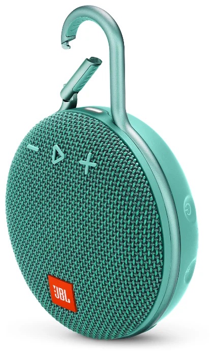 Портативная акустика JBL CLIP 3 Teal бирюзовый																		 — описание, фото, цены в интернет-магазине PT Stores