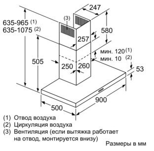 Купить Купольная вытяжка BOSCH DWB97FM50 — Фото 4