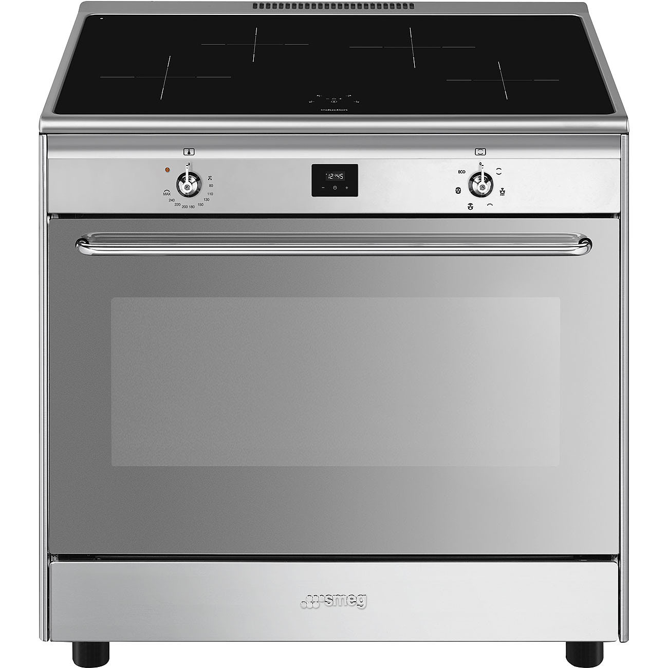 Комбинированная плита Smeg CG90IXT9																		 — описание, фото, цены в интернет-магазине PT Stores