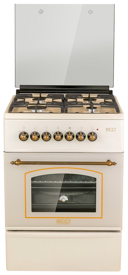 Комбинированная плита RICCI RKC 5705 BG																		 — описание, фото, цены в интернет-магазине PT Stores