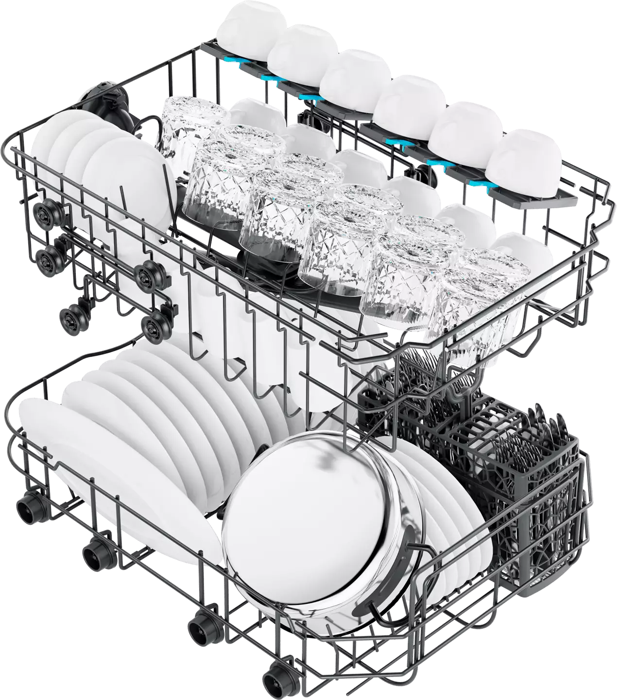 Купить Встраиваемая посудомоечная машина Haier HDWE11-36SS4RU — Фото 4