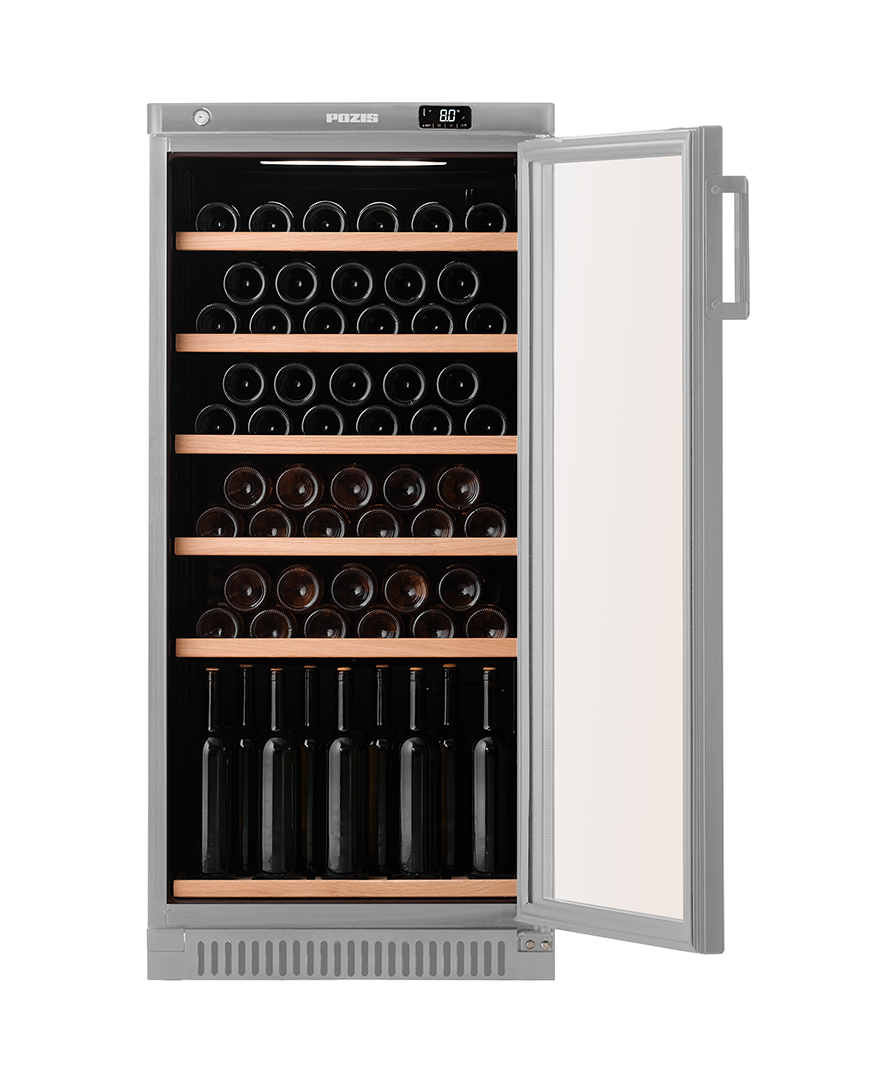 Купить Винный шкаф POZIS ШВ-52 серебристый — Фото 2
