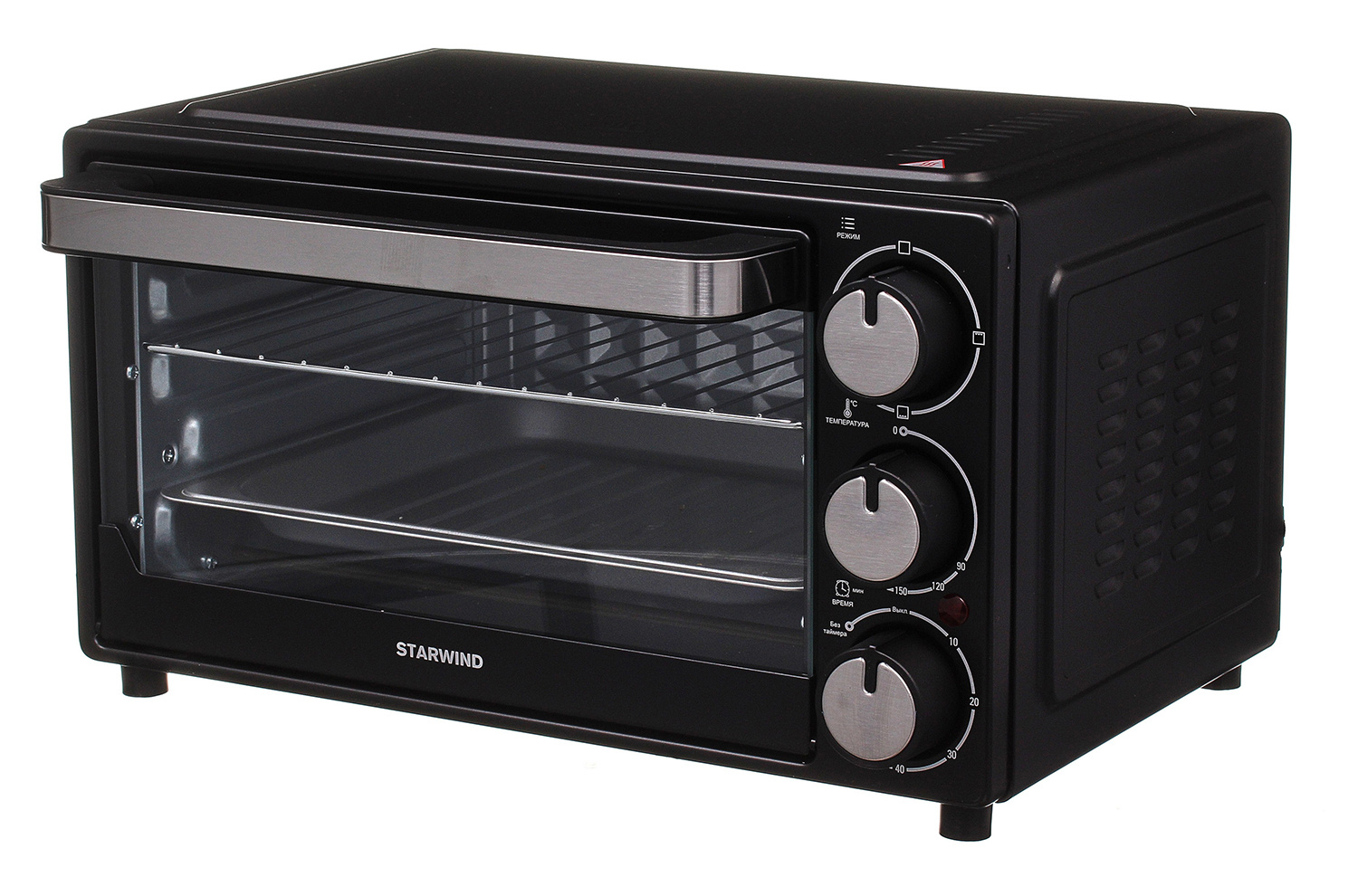 Мини-печь Starwind SMO2001 черная																		 — описание, фото, цены в интернет-магазине PT Stores
