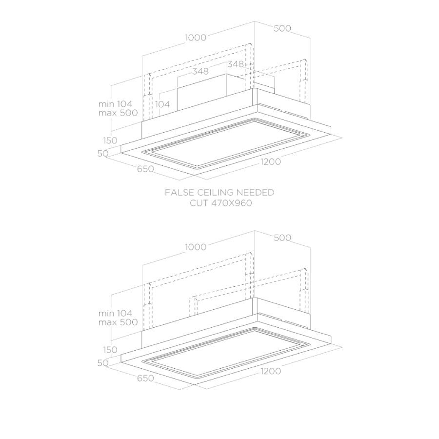Купить Островная вытяжка ELICA Lullaby @ WH WOOD/A/120 — Фото 5