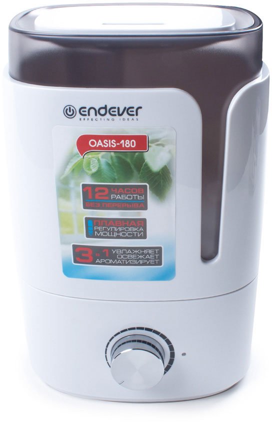 Увлажнитель воздуха ENDEVER Oasis 180																		 — описание, фото, цены в интернет-магазине PT Stores