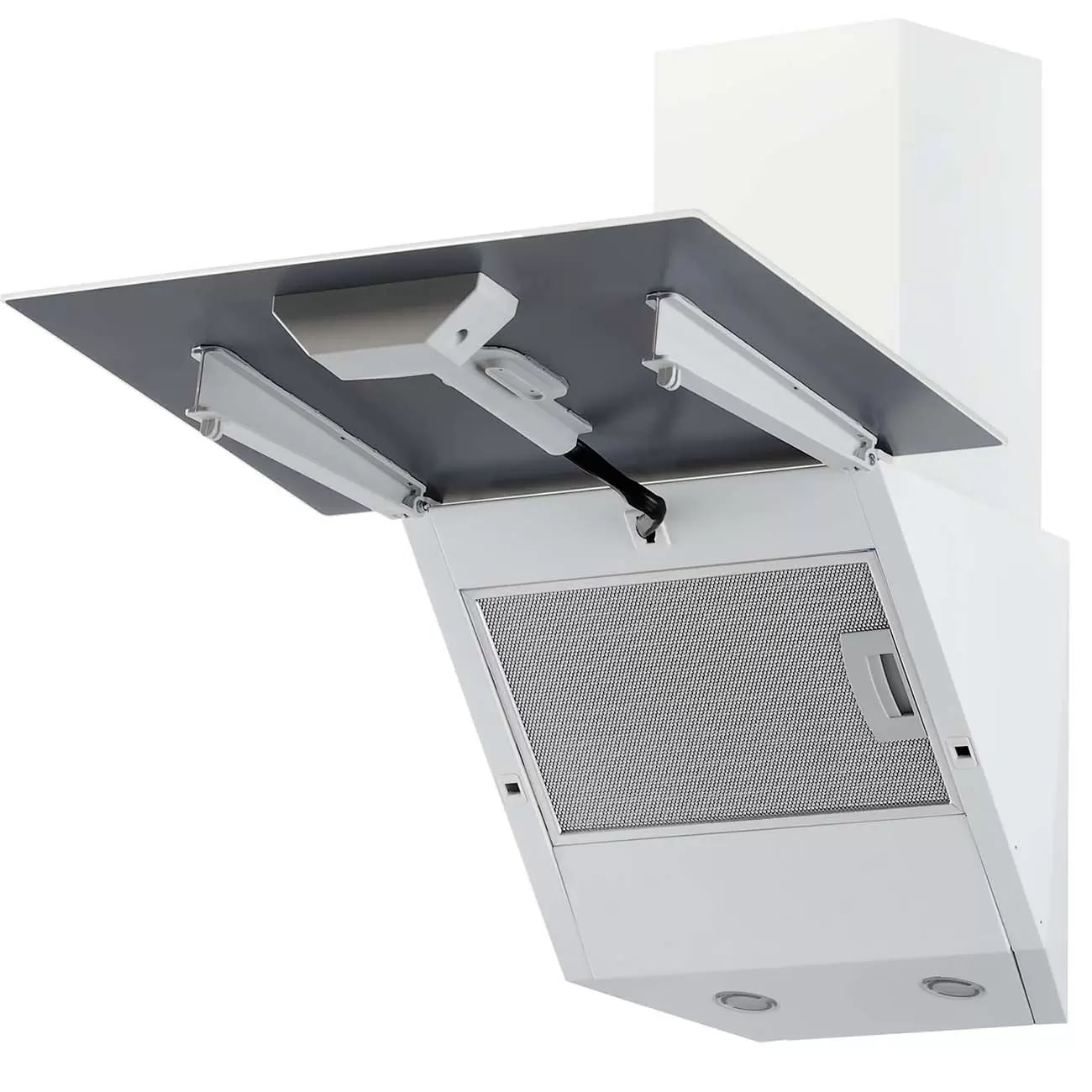 Купить Наклонная вытяжка KRONA HELGA 500 white PB — Фото 5