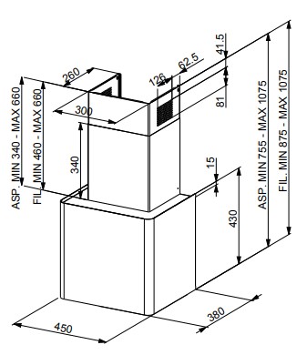 Купить Купольная вытяжка FABER LITHOS EG6 WH LED A45 — Фото 2