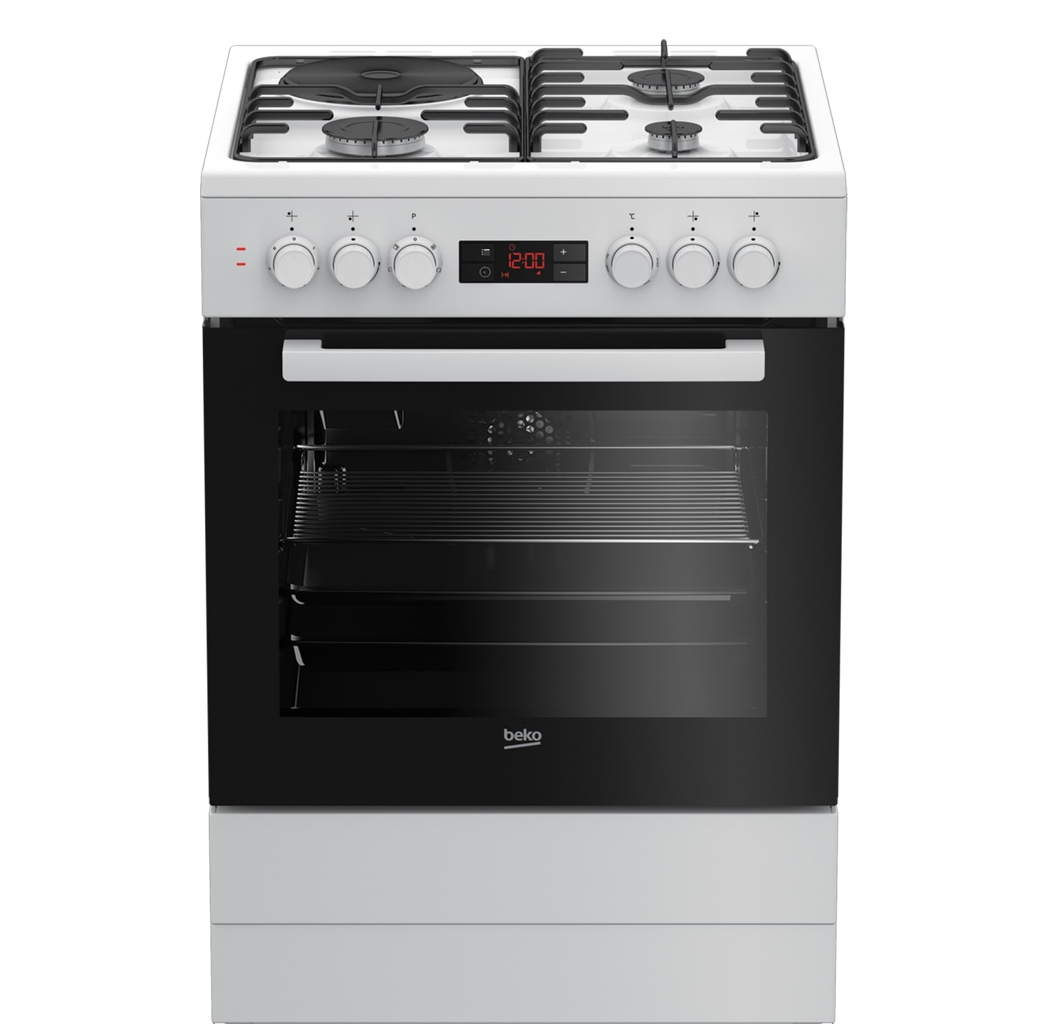 Комбинированная плита BEKO FSE 63320 DW																		 — описание, фото, цены в интернет-магазине PT Stores