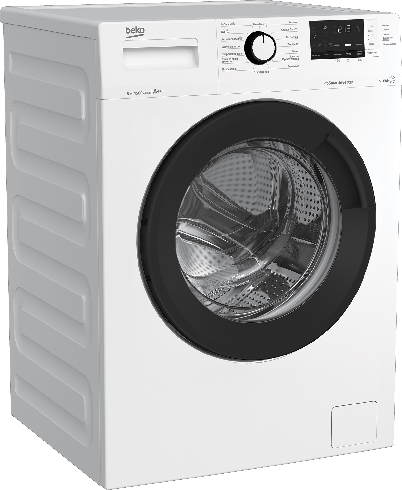 Купить Стиральная машина BEKO WSRE8612XAWI — Фото 2