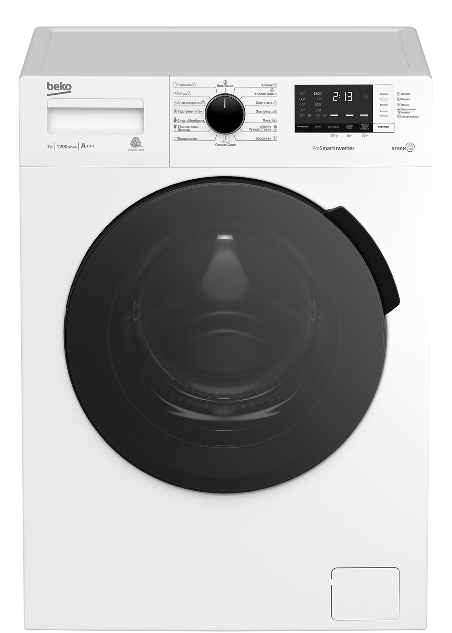 Стиральная машина BEKO WSPE7612W																		 — описание, фото, цены в интернет-магазине PT Stores