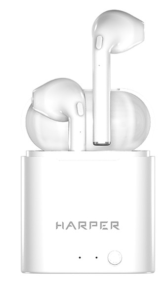 Наушники HARPER HB-508 White																		 — описание, фото, цены в интернет-магазине PT Stores