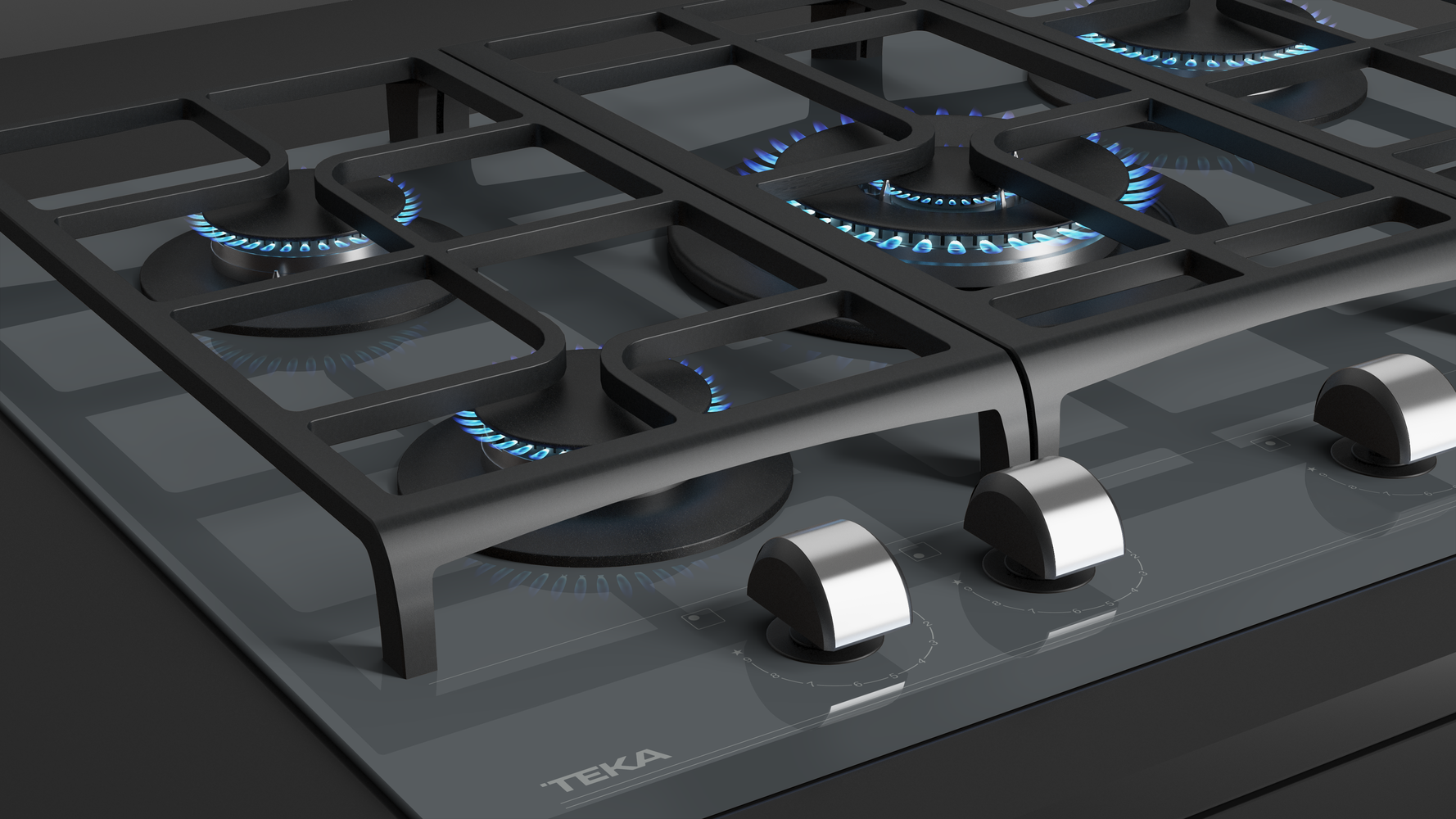 Купить Газовая варочная панель TEKA GZC 75330 XBN STONE GREY URBAN — Фото 4