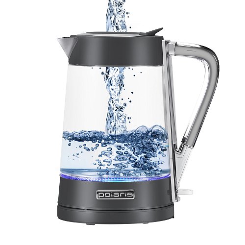 Чайник POLARIS PWK 1715 CGL  графит																		 — описание, фото, цены в интернет-магазине PT Stores