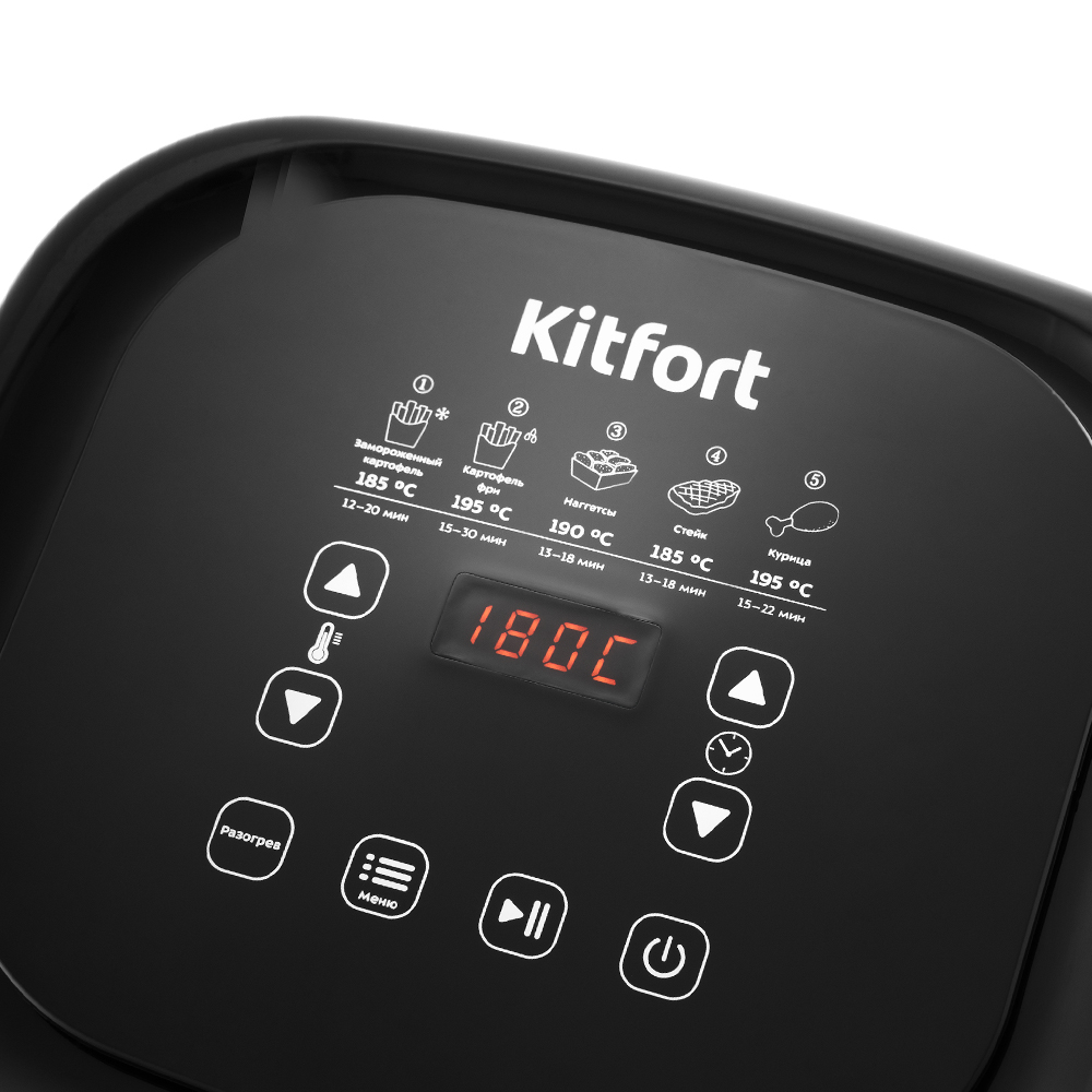 Купить Аэрогриль Kitfort KT-2215 черн — Фото 4