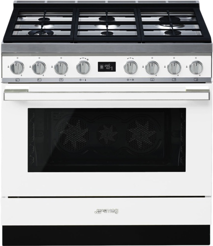 Комбинированная плита SMEG CPF9GPWH																		 — описание, фото, цены в интернет-магазине PT Stores
