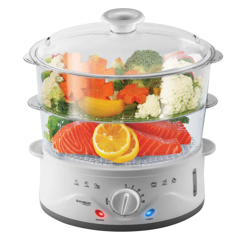 Купить Пароварка ENDEVER Vita 176  белый — Фото 4