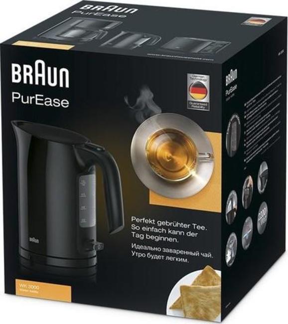 Купить Чайник BRAUN WK 3000 BK — Фото 3