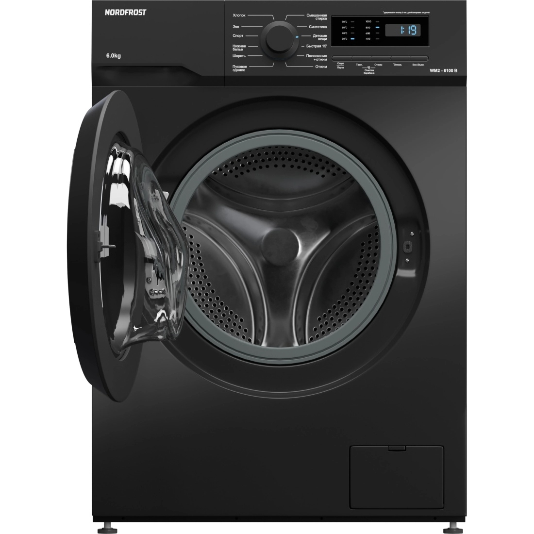 Купить Стиральная машина NORDFROST WM2 6100 B — Фото 4