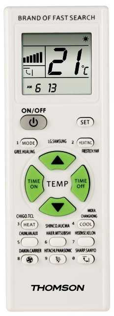 Пульт THOMSON Универсальный пульт ROC1205 белый																		 — описание, фото, цены в интернет-магазине PT Stores