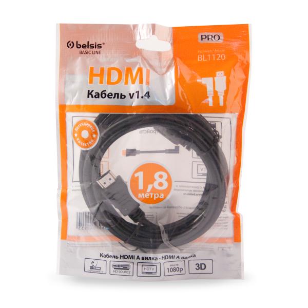 Купить  BELSIS BL1120 угловой,  1,8 м  черный — Фото 2