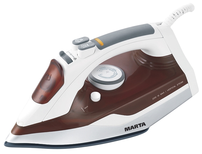 Утюг MARTA MT-1125 корич																		 — описание, фото, цены в интернет-магазине PT Stores