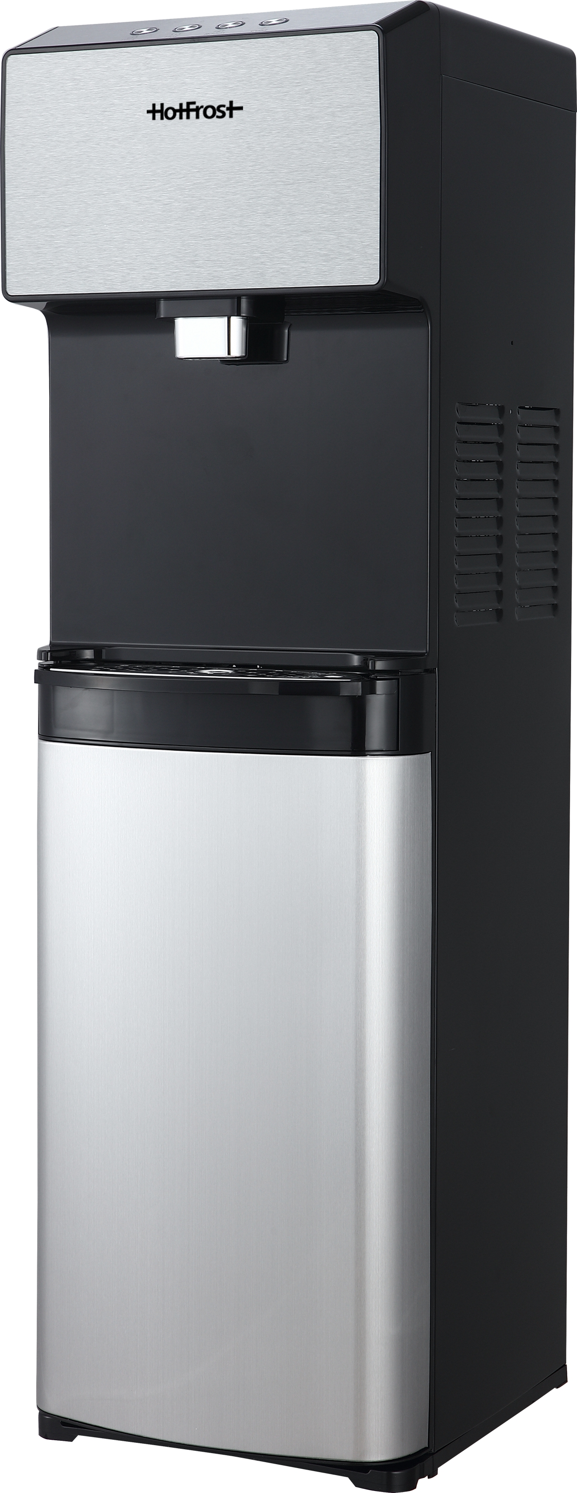 Купить Кулер для воды HotFrost V450ASM напольный компрессорный черный/серебристый — Фото 3