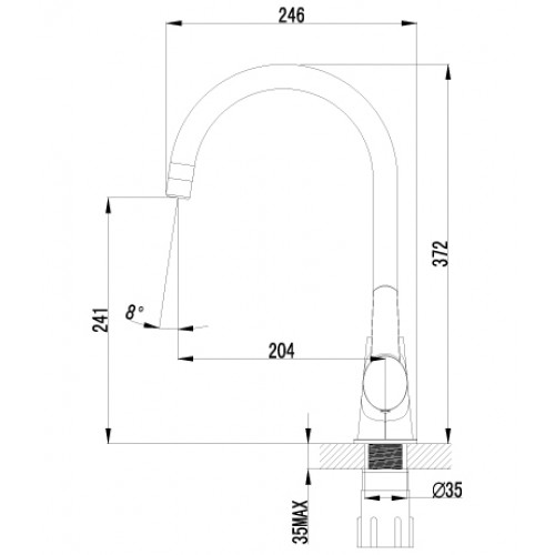 Купить Смеситель LEMARK LM3255C Смеситель Atlantiss для кухни — Фото 2